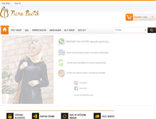 Tablet Screenshot of nisabutik.com